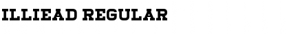 Illiead Regular Font