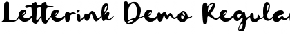 Letterink Demo Regular Font