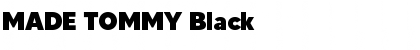 MADE TOMMY Black Font