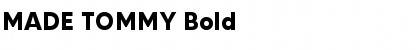 MADE TOMMY Bold Font