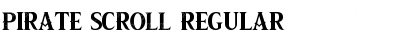 PIRATE SCROLL Regular Font