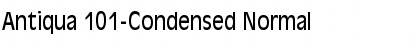 Antiqua 101-Condensed Normal Font
