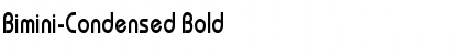 Bimini-Condensed Bold Font