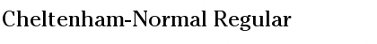 Cheltenham-Normal Regular