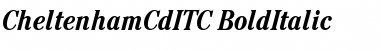 CheltenhamCdITC Bold Italic