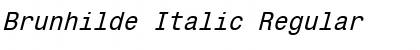 Brunhilde Italic Font