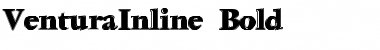 VenturaInline-Bold Regular Font