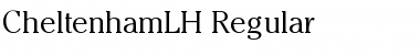 CheltenhamLH Regular Font