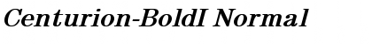 Centurion-BoldI Font