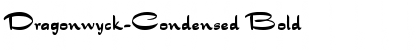 Dragonwyck-Condensed Font