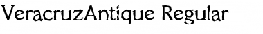 VeracruzAntique Regular Font