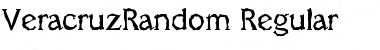 VeracruzRandom Regular Font