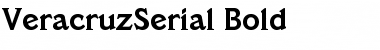 VeracruzSerial Bold Font