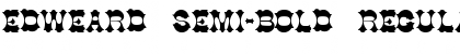 Edweard Semi-Bold Font