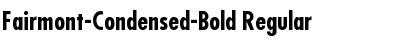 Fairmont-Condensed-Bold Font