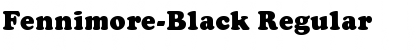 Download Fennimore-Black Font