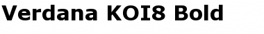 Verdana KOI8 Bold