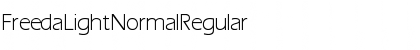 Freeda Light Normal Regular Font