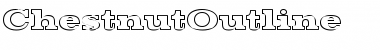 ChestnutOutline Font