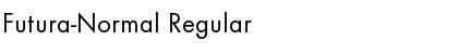 Futura-Normal Font
