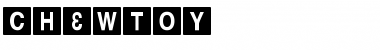 ChewToy Font