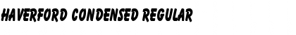 Haverford Condensed Regular Font