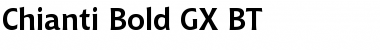 Chianti GX BT Bold Font