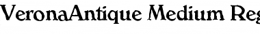 VeronaAntique-Medium Regular Font
