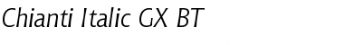Chianti GX BT Font