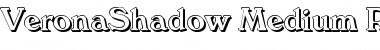 VeronaShadow-Medium Regular Font