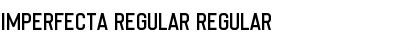 Imperfecta Regular Regular Font