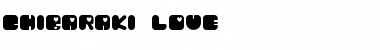 Chibaraki Love Regular Font