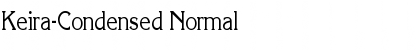 Keira-Condensed Normal Font