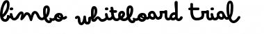 Bimbo Whiteboard Font