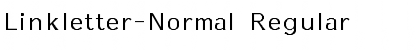 Linkletter-Normal Font