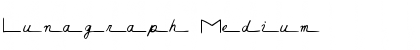 Lunagraph Medium Font