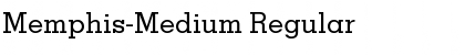 Memphis-Medium Font
