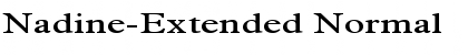Download Nadine-Extended Font
