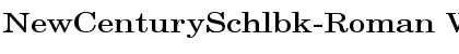 NewCenturySchlbk-Roman Wd Regular Font