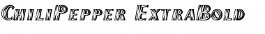 ChiliPepper-ExtraBold Regular Font