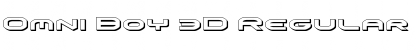 Omni Boy 3D Font
