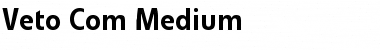 Veto Com Medium Font