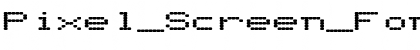 Pixel_Screen_Font-Light Ex Font