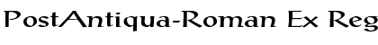 PostAntiqua-Roman Ex Font