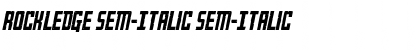 Download Rockledge Sem-Italic Font