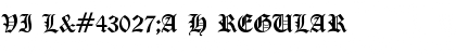 VI Lꠓa H Regular Font