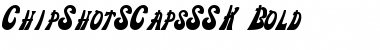ChipShotSCapsSSK Font