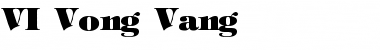 VI Vong Vang Normal Font