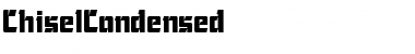 ChiselCondensed Regular Font