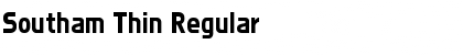 Southam Thin Regular Font